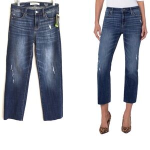 LIVERPOOL Los Angeles Kennedy Crop Straight with Cut Hem Size 26 / 2